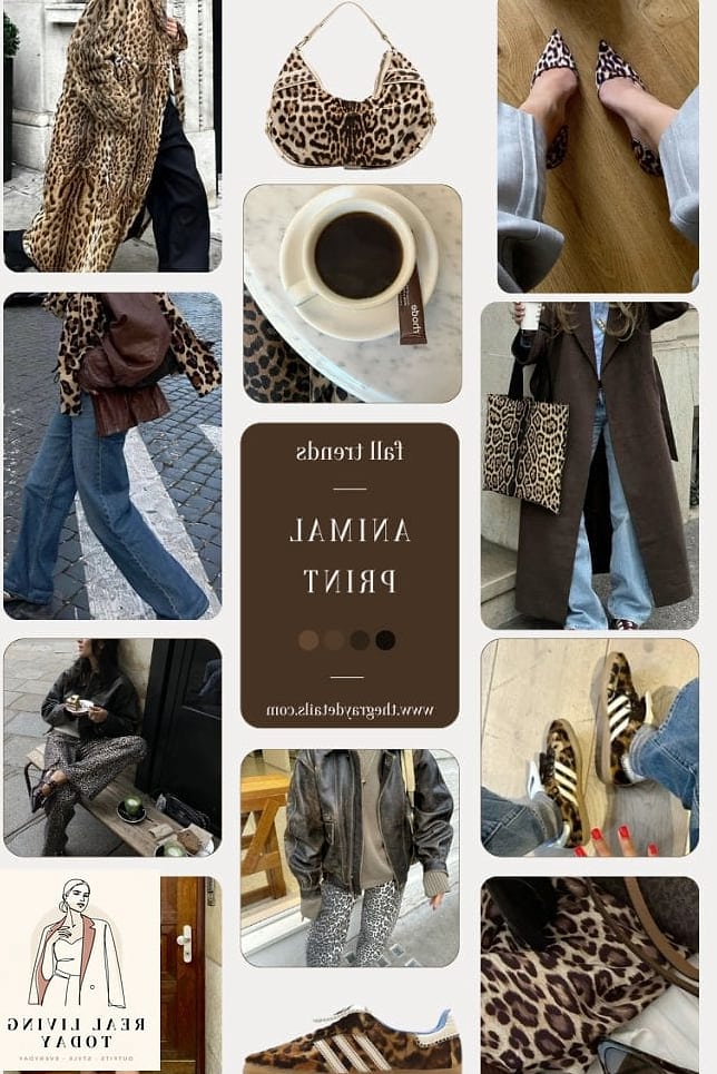 25 Fall Business Outfit Ideas to Copy Right Now 14 Animal Print in Small Doses