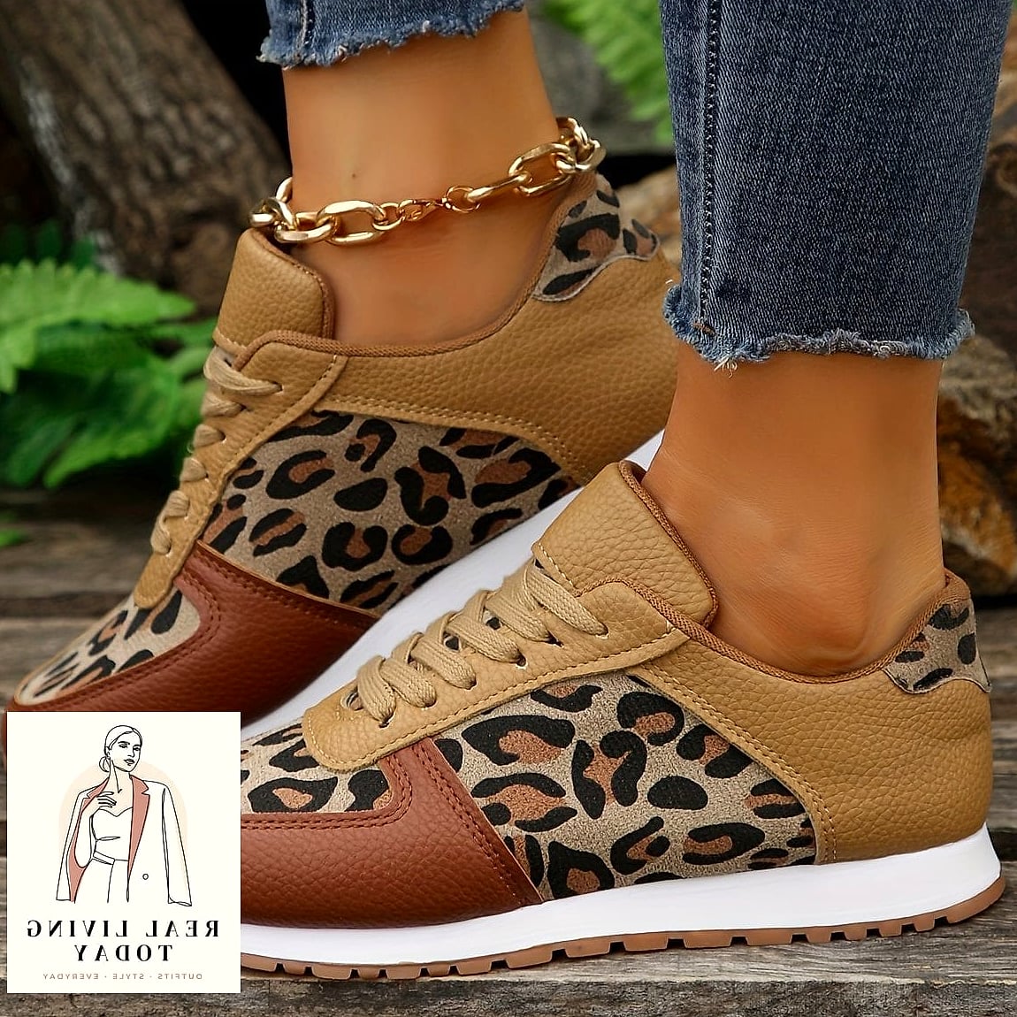 Animal Print Sneakers