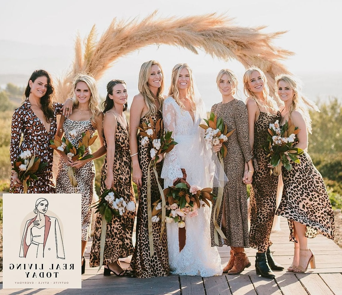 30 Dresses For A Fall Wedding As A Guest That Are Going Viral on Pinterest 20 Animal Print Slip Dress