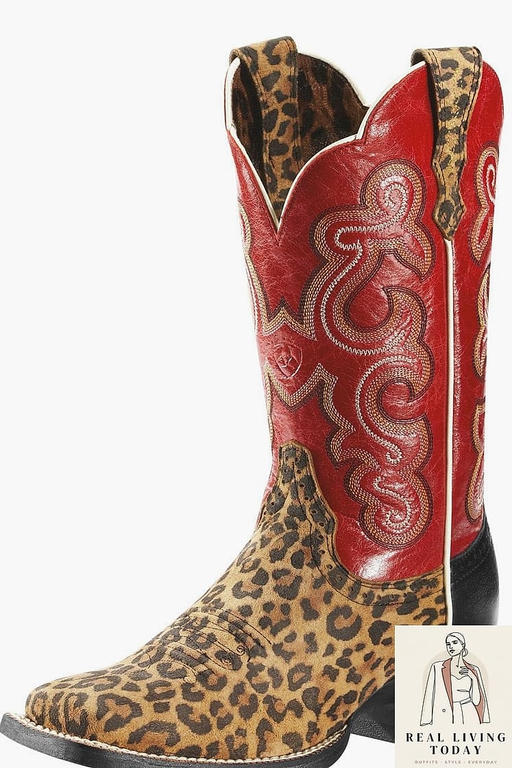 26 Cowboy Boots Outfit Worth Pinning Immediately 22 The Animal Print Pairing
