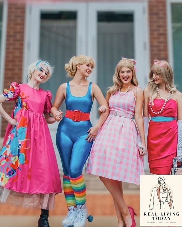 28 Trendy Group Halloween Costume Ideas for Women That Will Win Every Party 7 Barbie and Her Friends