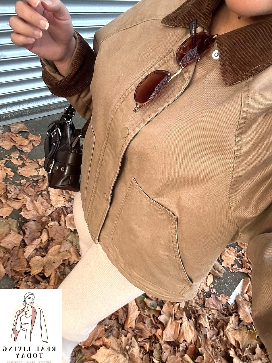 22 Barn Jacket Outfits You'll Want to Wear on Repeat 13 Barn Jacket With Leather Pants