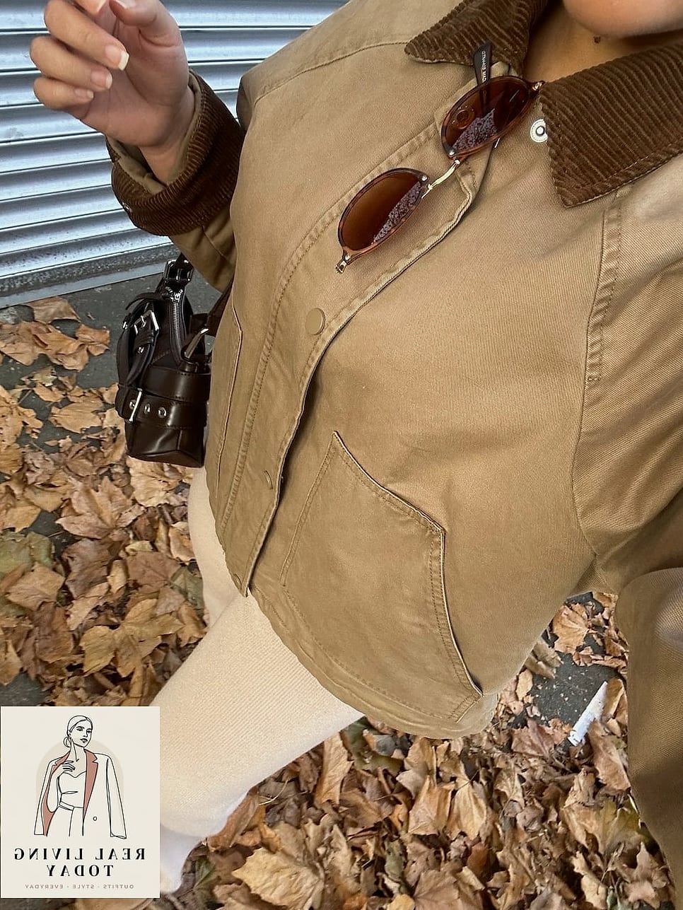 22 Barn Jacket Outfits You'll Want to Wear on Repeat 15 Barn Jacket and Chunky Knit Sweater