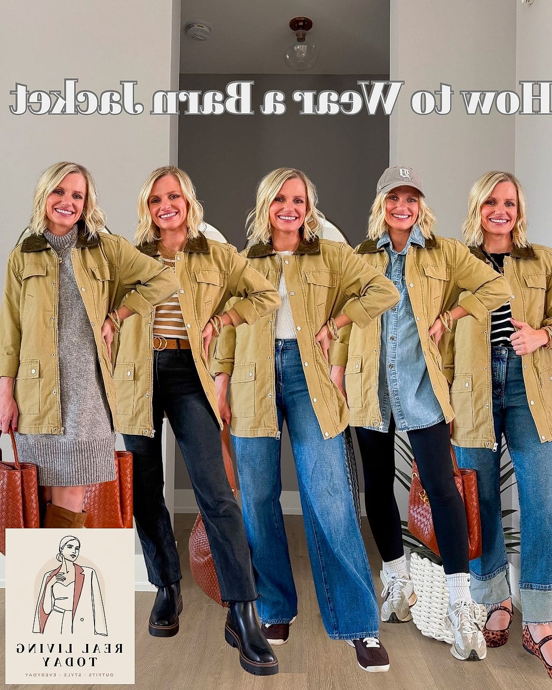 22 Barn Jacket Outfits You'll Want to Wear on Repeat 18 Barn Jacket Over a Slip Skirt and Tank
