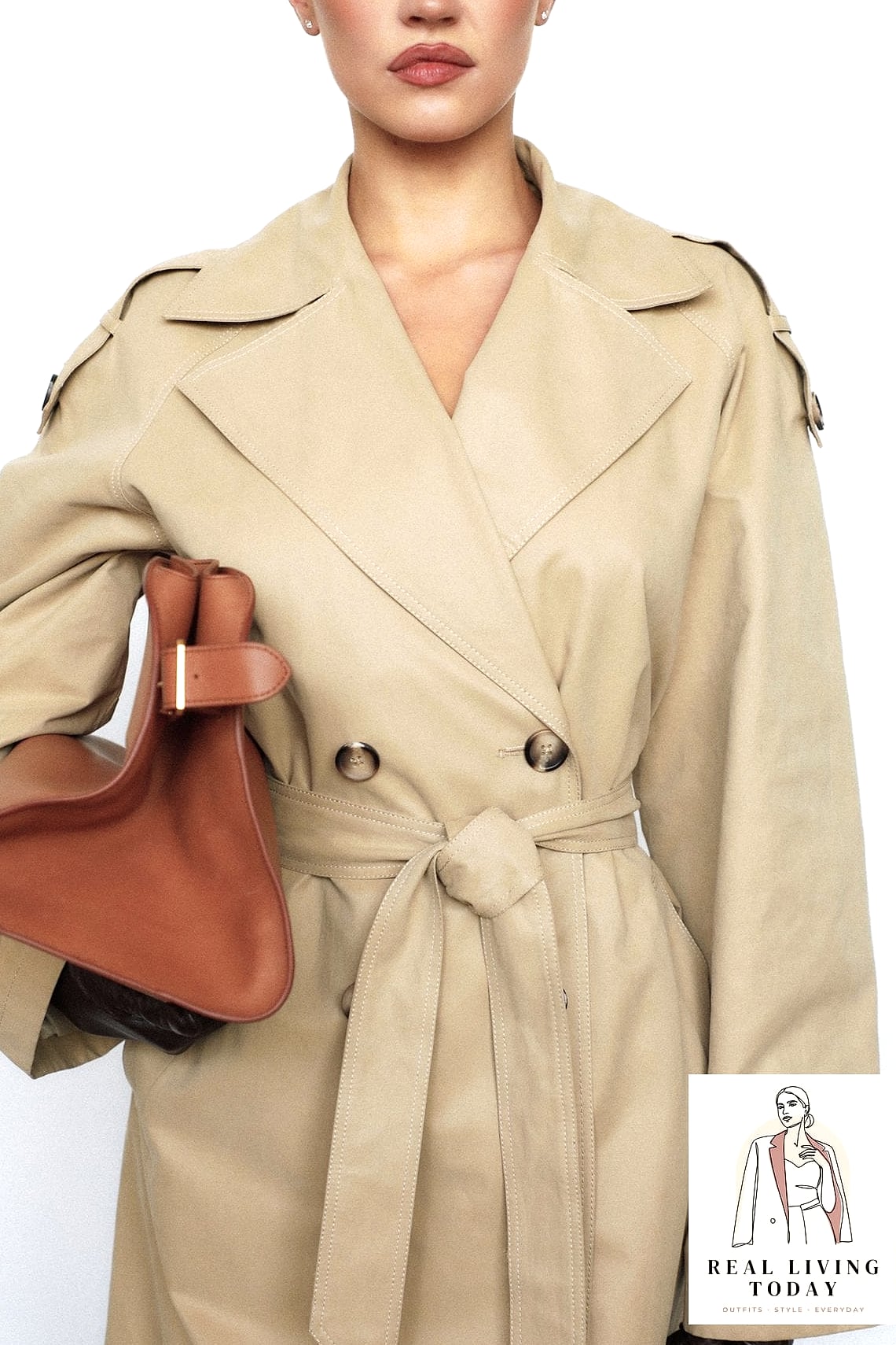 22 Trench Coat Outfit Worth Pinning Immediately 3 Belted Trench Over a Slip Dress