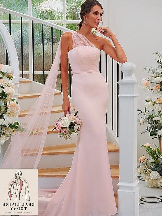 30 Dresses For A Fall Wedding As A Guest That Are Going Viral on Pinterest 22 Blush Pink Tulle Midi Dress