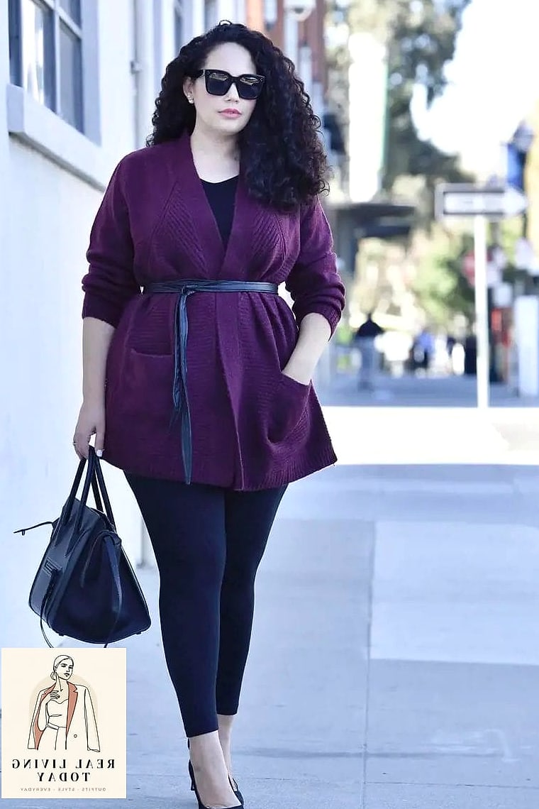 23 Fall Brunch Outfit That Look Effortlessly Chic 15 The Bodycon and Cardigan Layer