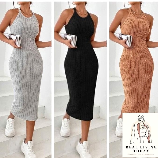 29 Trendy Sneakers Outfit You Need to Know About 14 Bodycon Dress with Sneakers for a Twist