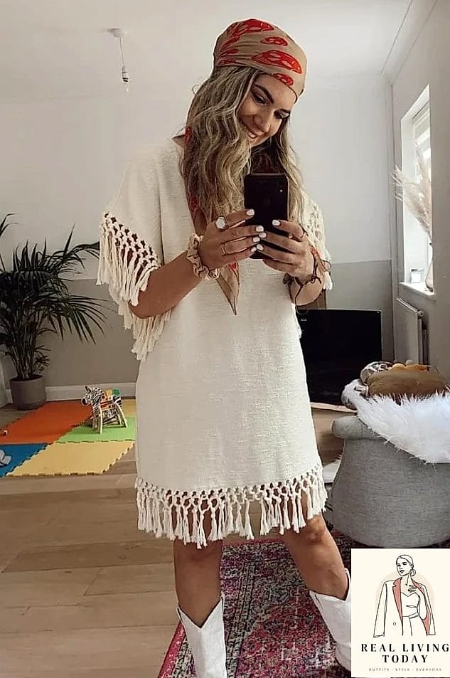 A Boho Festival Girl