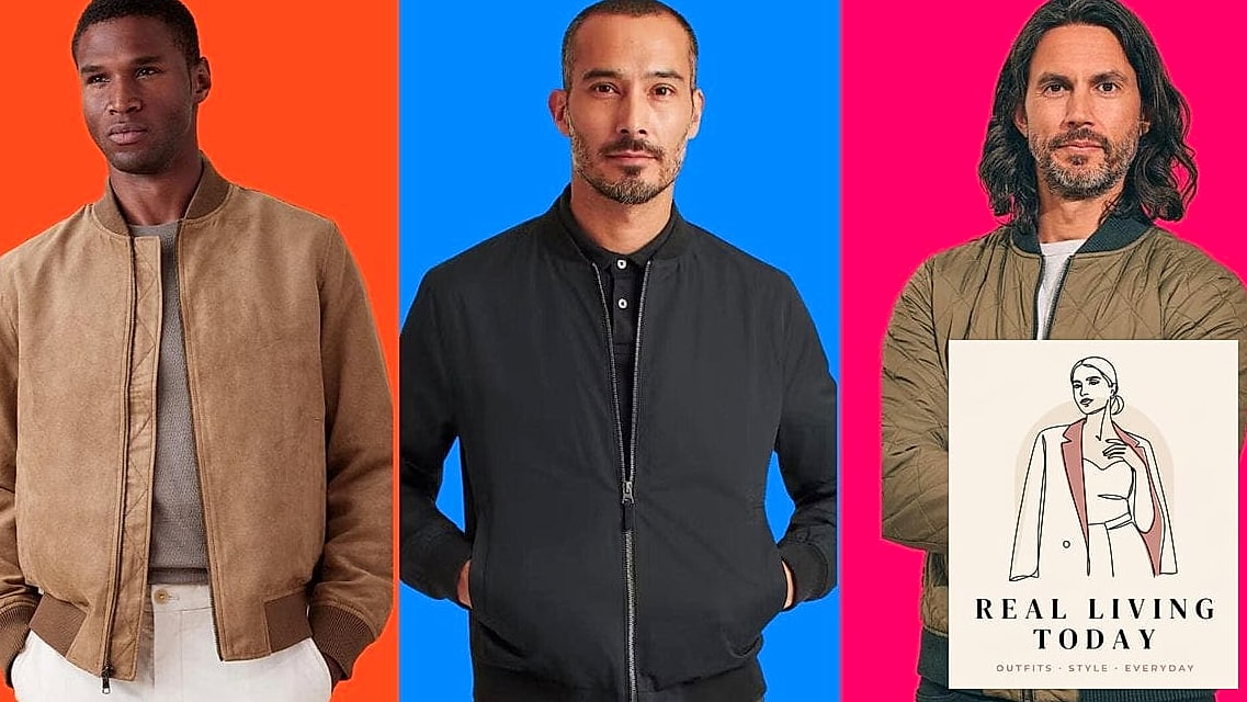 22 Coat Outfit Ideas That Will Make You Look Like the Coolest Girl This Season 19 Bomber Jacket with a Slip Skirt