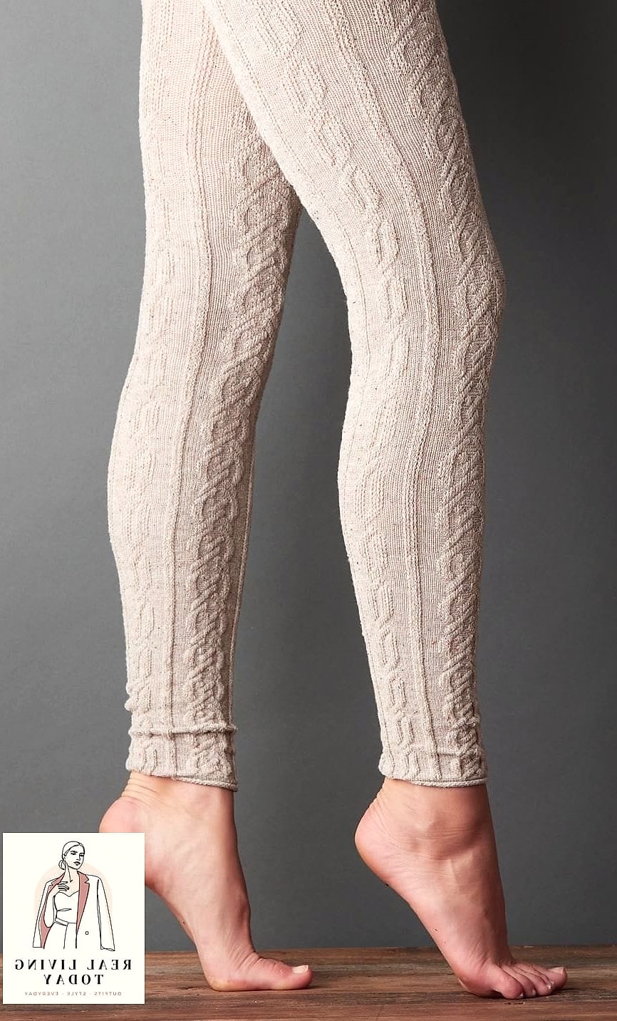 Cable Knit Sweater Vest Over a Long Sleeve