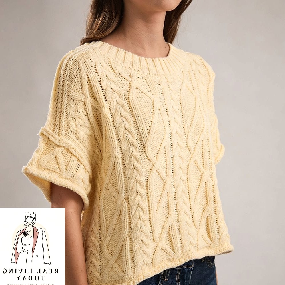 Cable Knit Sweater Dress with Tall Boots