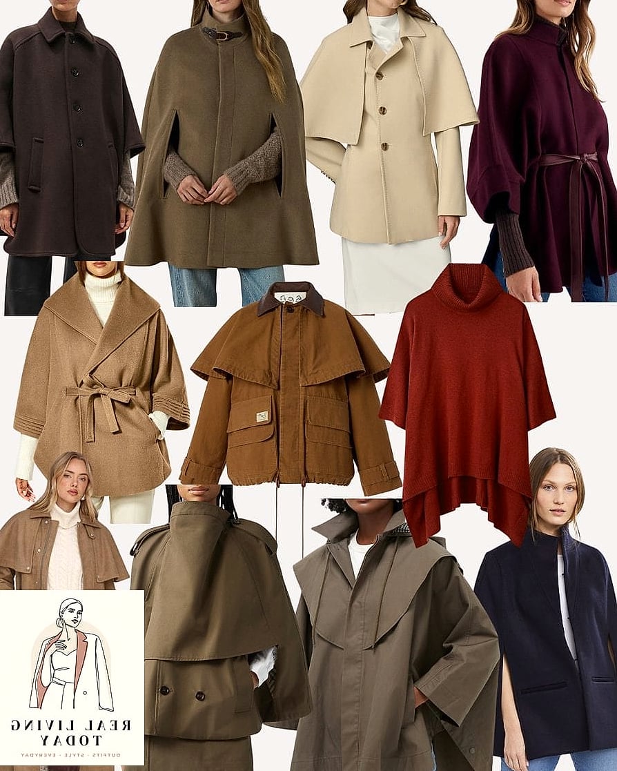 29 Fall Outerwear Trends You Need to Know About 12 Cape Coats for a Dramatic Silhouette