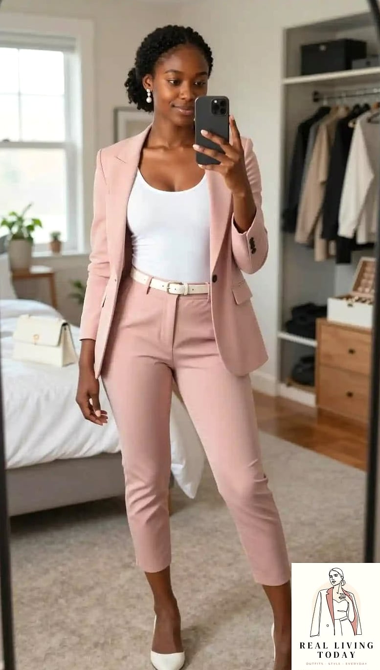 26 Capri Pants Outfits That Actually Look Amazing 11 Capris and a Blazer Dress Layered On Top