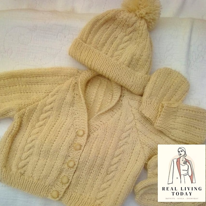 25 Chic Baby Shower Outfits for Guests That Are Totally On-Trend Right Now 11 Cardigan Set for a Polished Casual Look