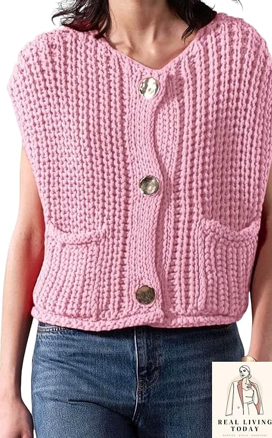 23 Cardigan Outfits Worth Pinning Immediately 8 Cardigan Vest Over a Button-Down