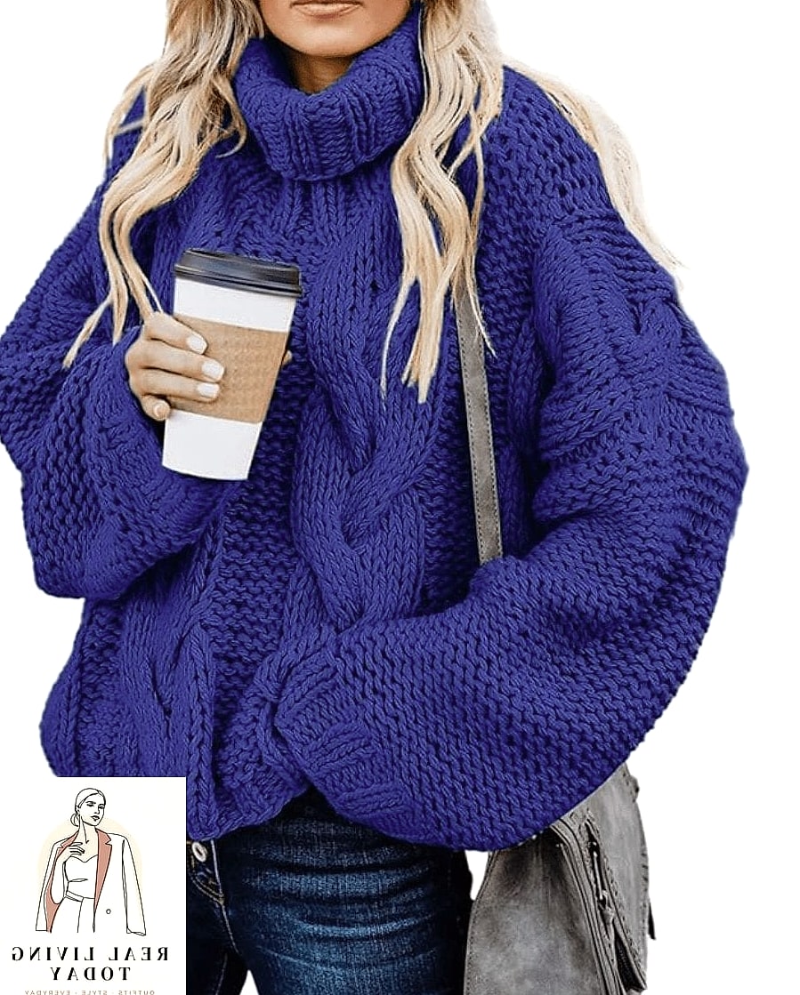 20 Best Amazon Fashion Finds For Fall That Look Effortlessly Chic 4 The Chunky Knit Sweater Everyone Needs