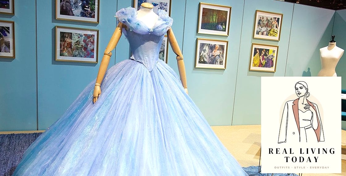 Cinderella Blue Wrap Dress