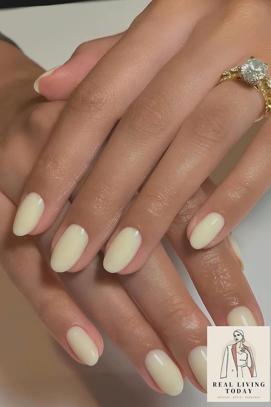 20 Butter Yellow Nails Worth Bookmarking Right Now 2 Classic Butter Yellow Solid Manicure