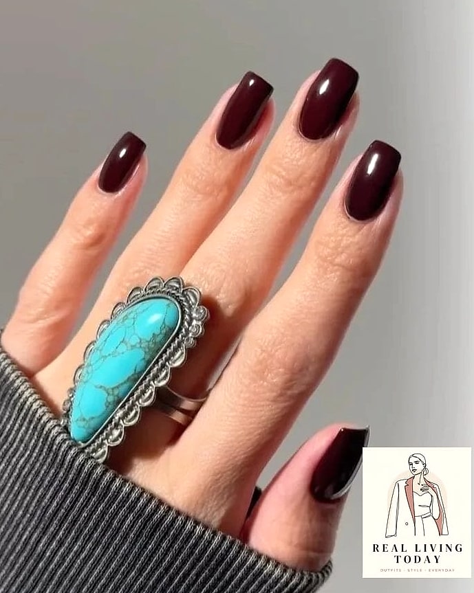 23 Old Money Nails That Are Going Viral on Pinterest 19 Classic Oxblood