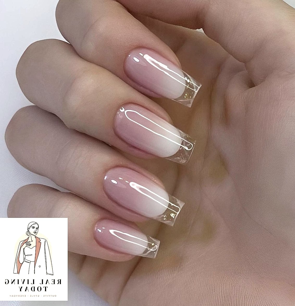 22 Short Nails You'll Want to Try Immediately 23 Clear Glossy Nails with Shape Focus