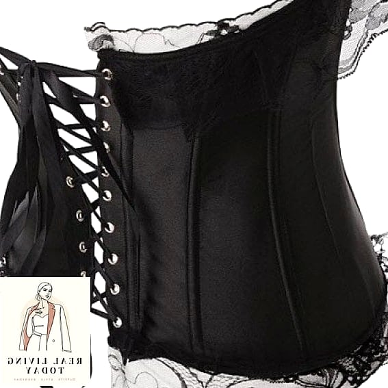 26 Satin Lace Shorts Outfit That Will Elevate Any Wardrobe 7 Corset Top and Shorts Duo