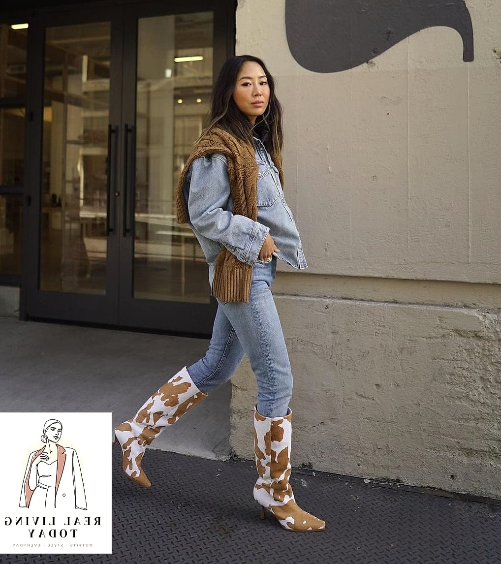 27 Fallwinter 2019 Boot Guide You'll Want to Wear on Repeat 17 Cowboy Boots in Burgundy