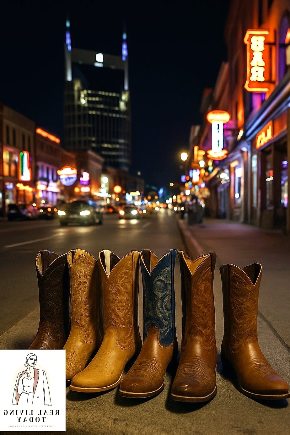 20 Nashville Outfits That Actually Look Amazing 3 Cowboy Boots and a Mini Skirt