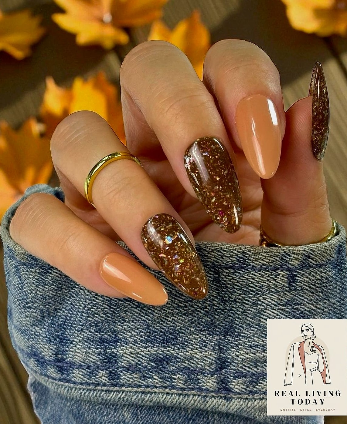 25 Fall Nail Ideas Worth Bookmarking Right Now 26 Cozy Cinnamon Nude
