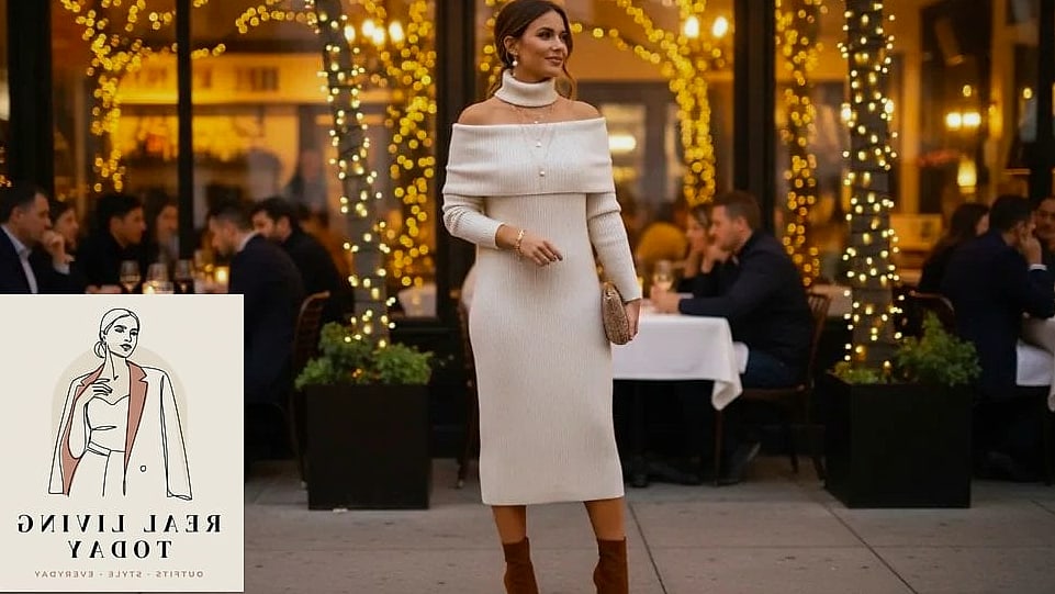 25 Fall Date Night Outfits for 2026 That Are Romantic and Incredibly Chic 4 Cream Turtleneck and Leather Mini Skirt