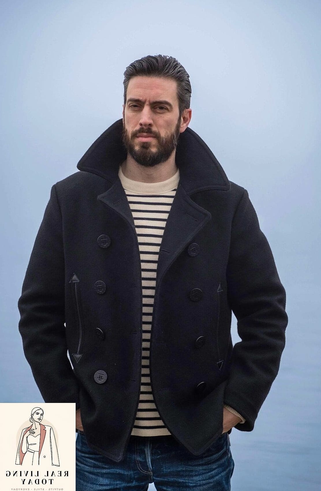 30 Dark Blue Jeans Outfit That Actually Look Amazing 19 Cropped Puffer Jacket