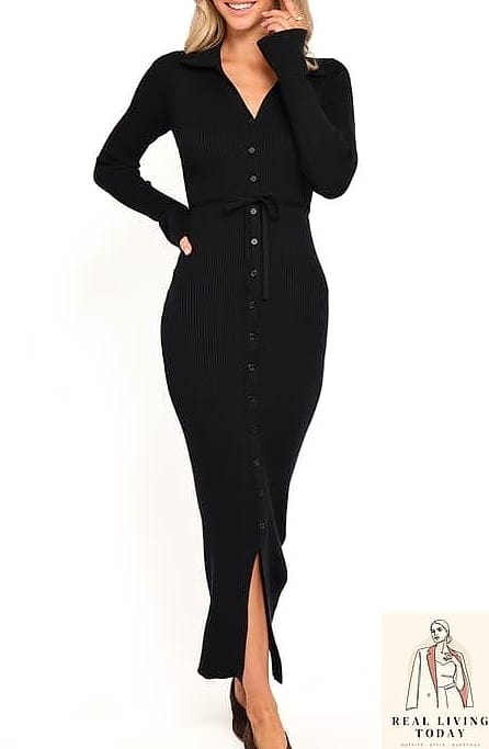20 Sweater Over Dress That Actually Look Amazing 8 Cropped Sweater Over a Maxi Dress