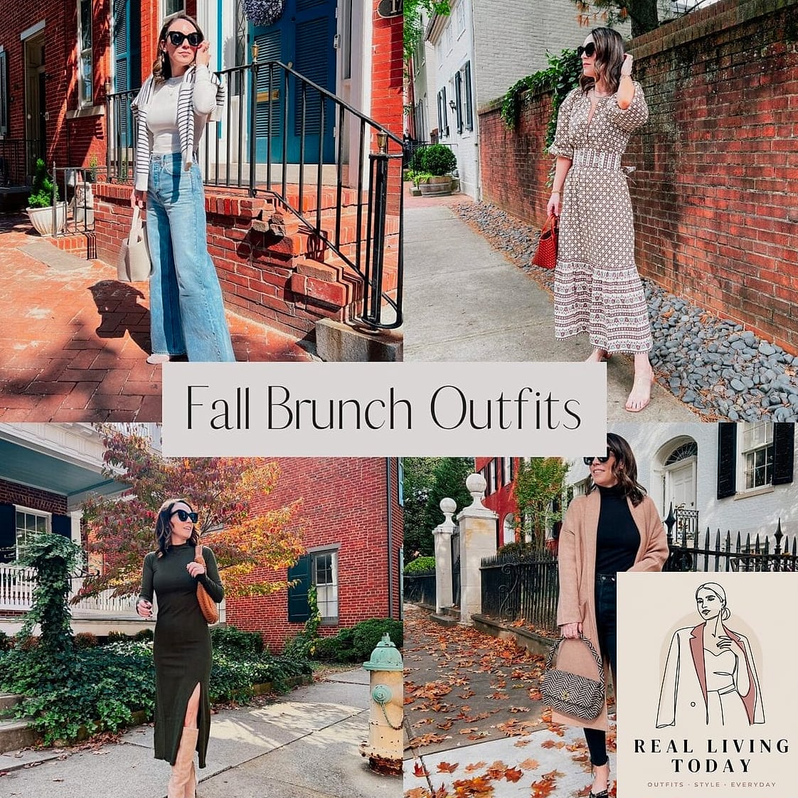 23 Fall Brunch Outfit That Look Effortlessly Chic 17 Crop Top and High-Waisted Jeans