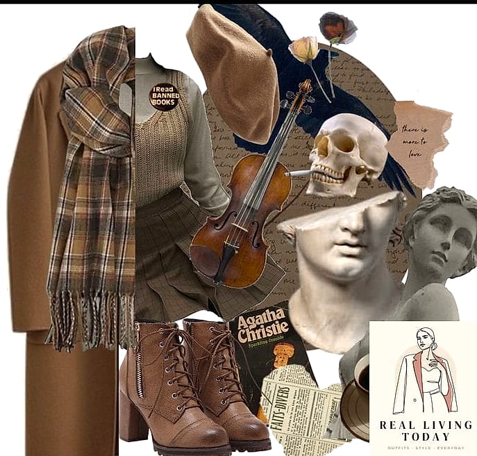 28 Iconic Halloween Costumes That Are Seriously Stylish Right Now 18 Dark Academia Ghost of a Poet