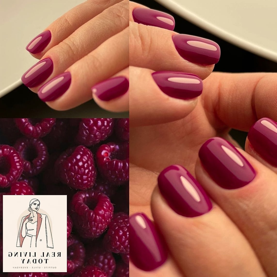 25 Pink Nail Ideas for Every Mood and Skill Level — Your Next Manicure Is Here 23 Deep Berry Pink Nails for a Bold Fall Mood