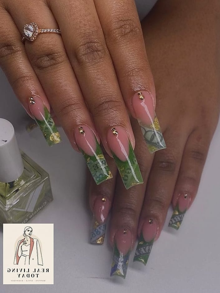 23 Old Money Nails That Are Going Viral on Pinterest 16 Deep Forest Green