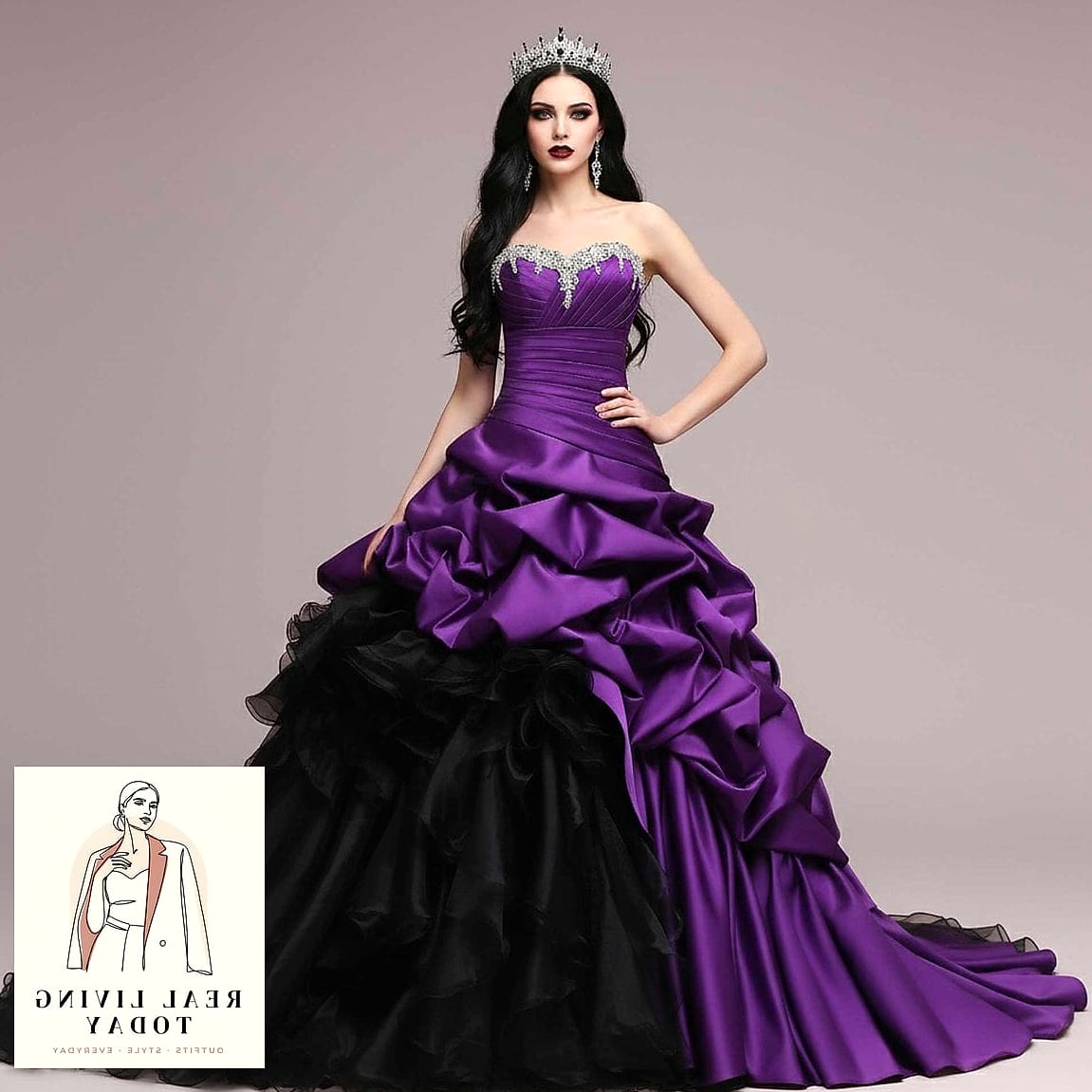 30 Dresses For A Fall Wedding As A Guest That Are Going Viral on Pinterest 9 Deep Purple Cowl Neck Dress