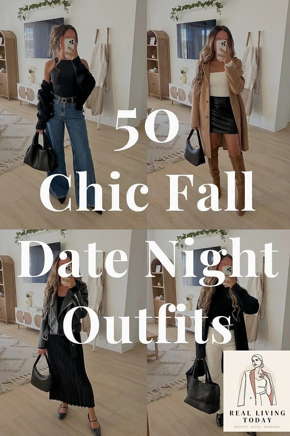 25 Fall Date Night Outfits for 2026 That Are Romantic and Incredibly Chic 19 Denim on Denim, Done Right
