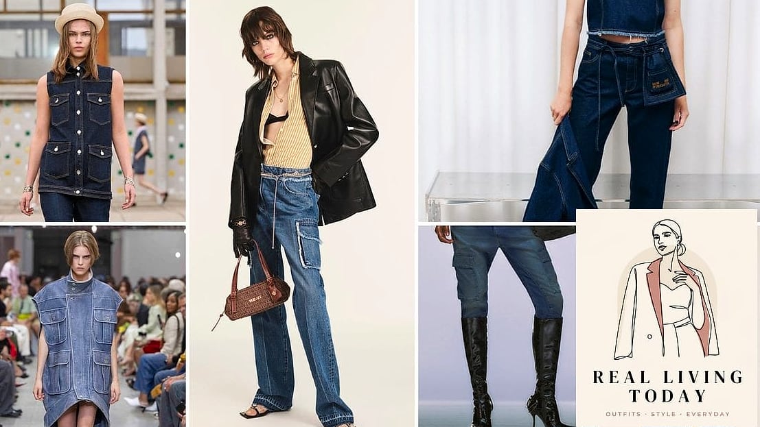28 Clothes Out Of Style Fall Winter That Actually Look Amazing 8 Denim on Denim, Modernized
