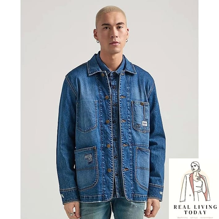22 Coat Outfit Ideas That Will Make You Look Like the Coolest Girl This Season 8 Denim Jacket Layered Under a Vest