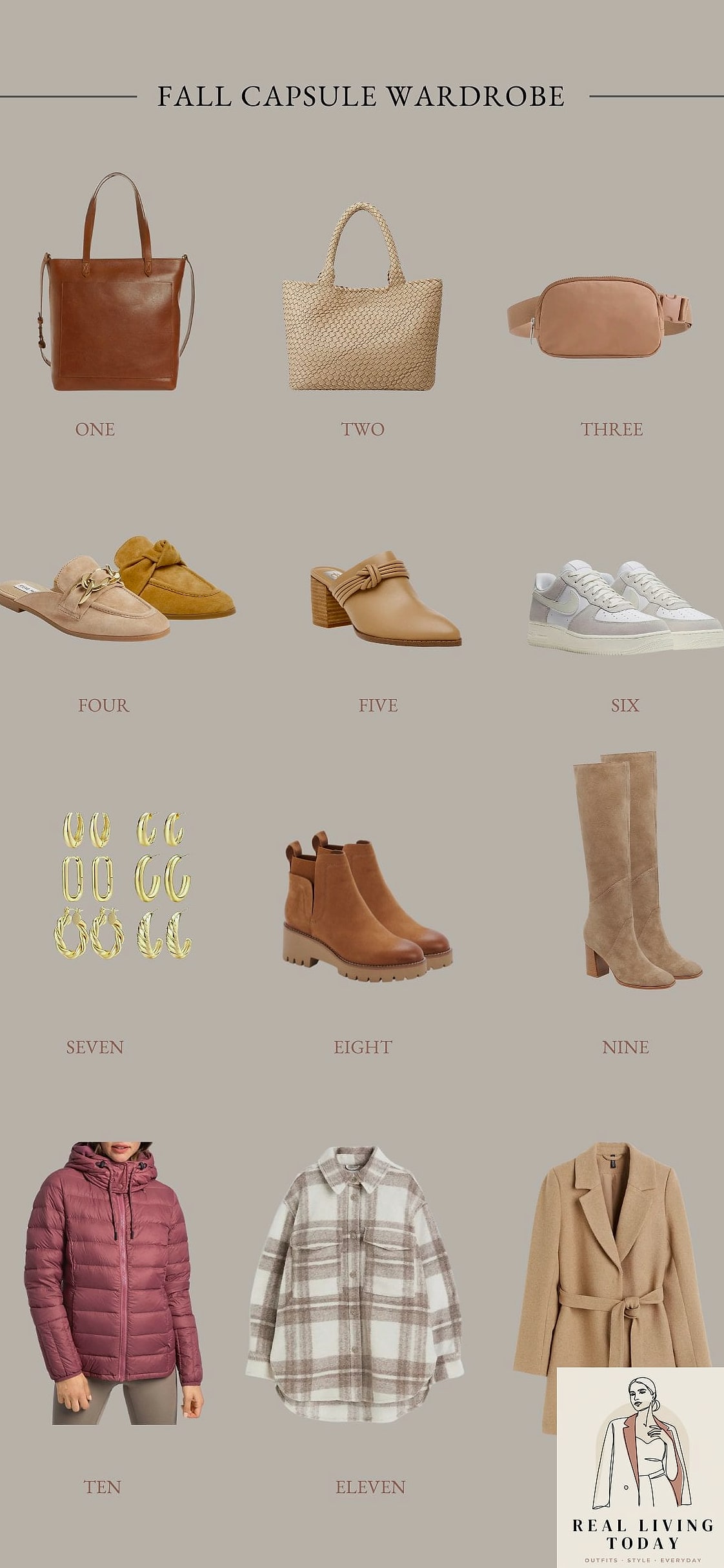 25 Fall Capsule Wardrobe Essentials That Will Make Getting Dressed So Much Easier 16 The Everyday Tote