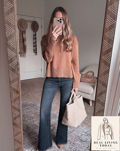 23 Amazon Fall Capsule Wardrobe You'll Want to Wear on Repeat 17 Flare Jeans for a Retro Twist