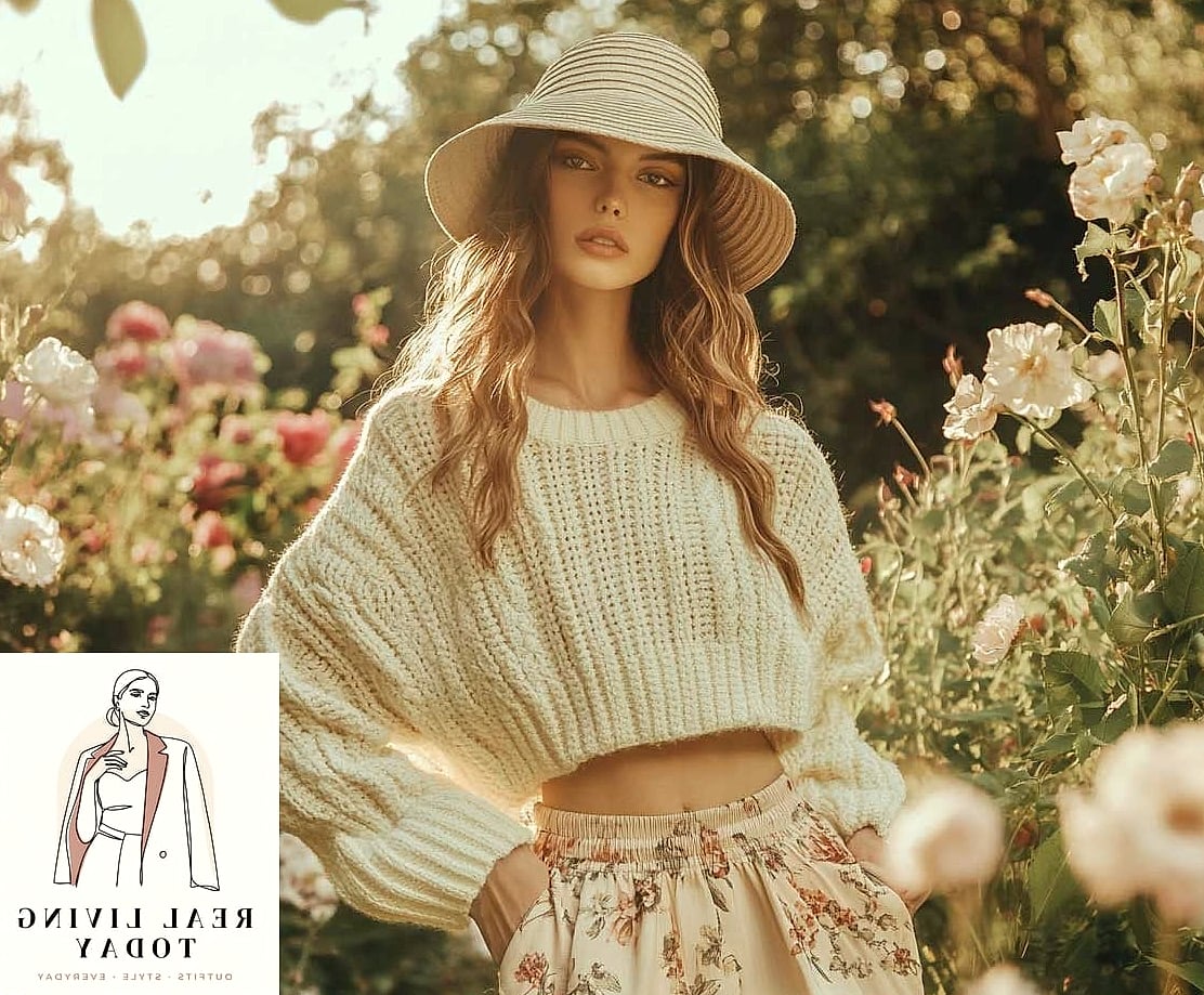 23 Floral Skirt Outfits You'll Want to Wear on Repeat 19 Floral Skirt and Bucket Hat