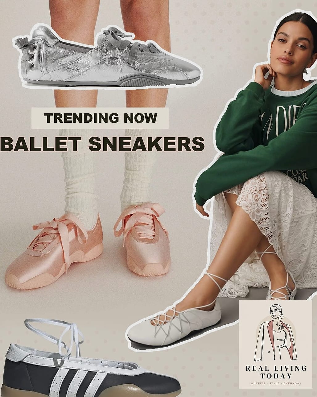 25 Ballet Sneakers Outfit That Will Elevate Any Wardrobe 22 Friendsgiving-Ready Outfit