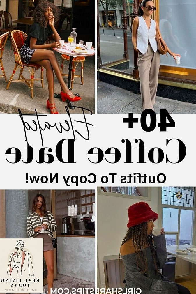 26 Coffee Date Outfit That Actually Look Amazing 25 Hot Pink Accent Piece with Neutral Base