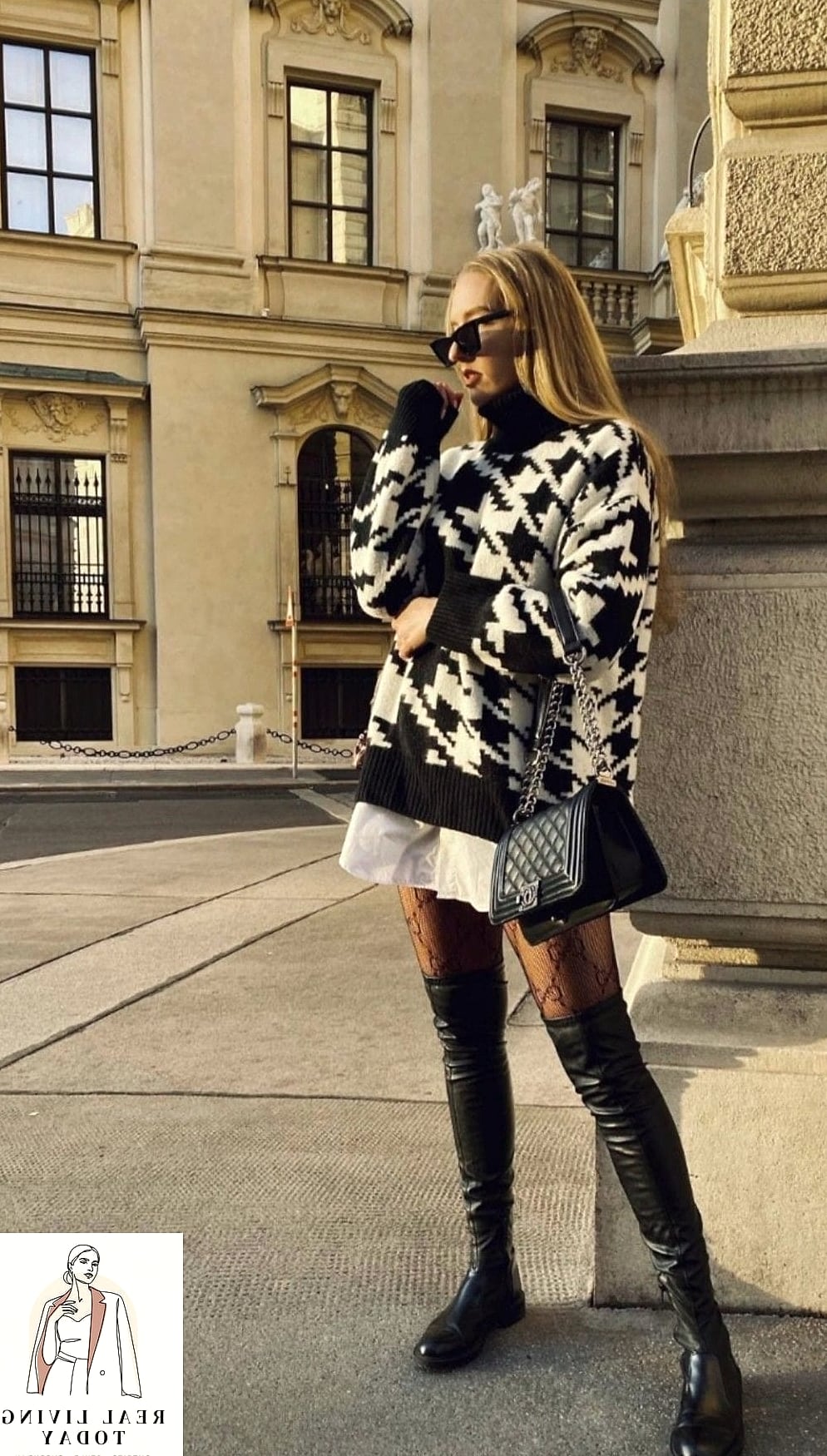 28 Clothes Out Of Style Fall Winter That Actually Look Amazing 6 Houndstooth Is Having a Renaissance