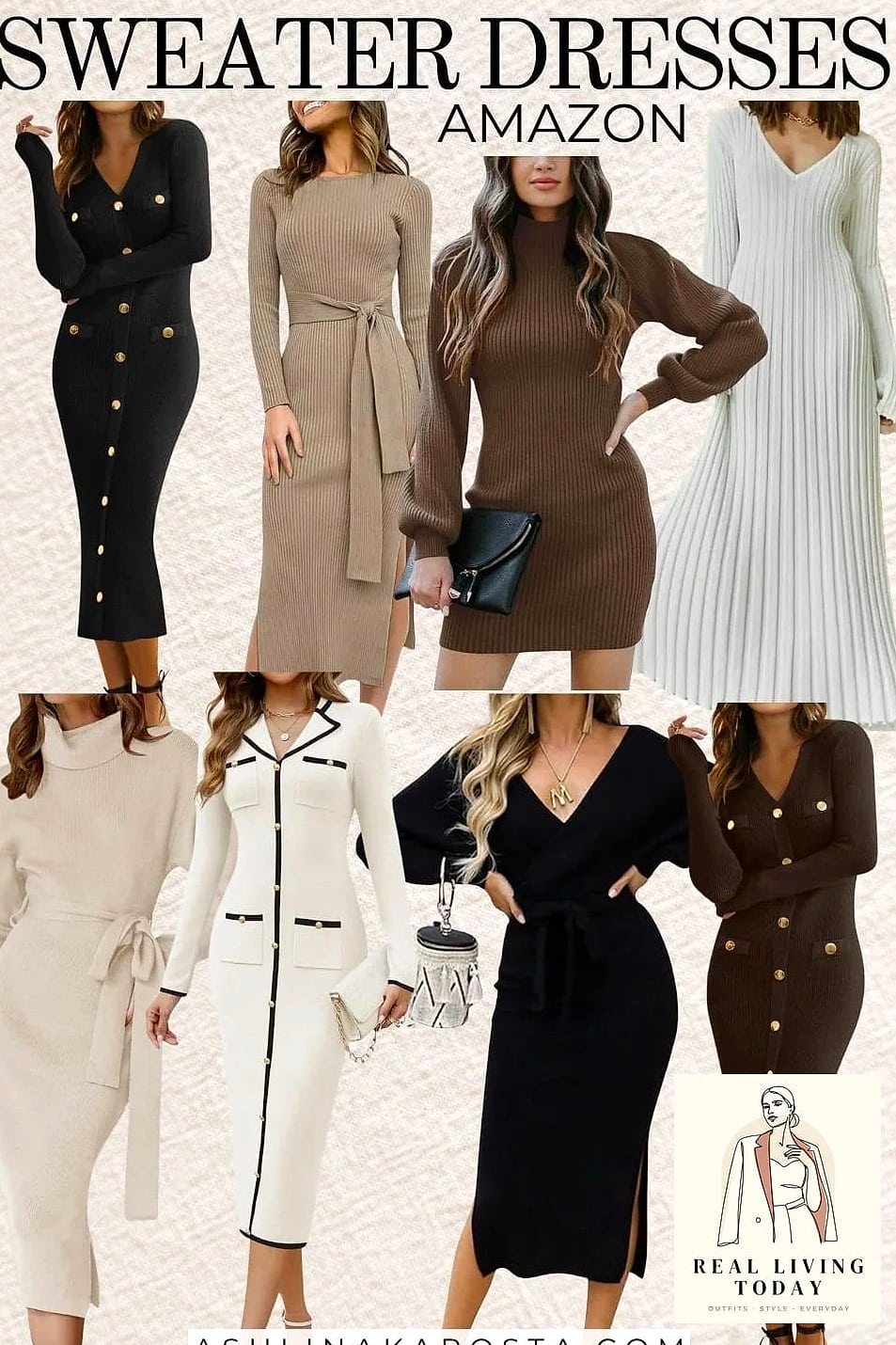 How To Style A Sweater Dress — Everything You Need to Know 4 How to Style It