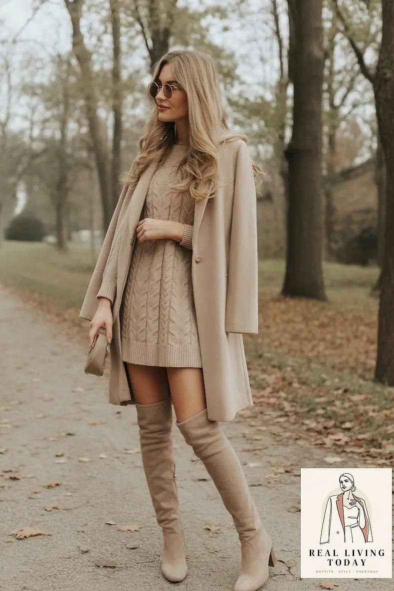 25 Fall Capsule Wardrobe Essentials That Will Make Getting Dressed So Much Easier 11 Knee-High Boots