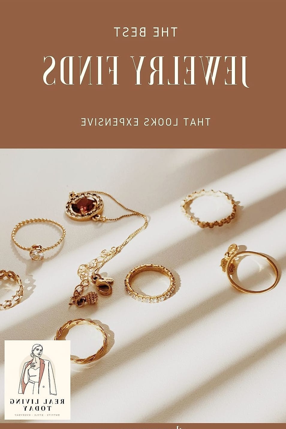 20 Best Amazon Fashion Finds For Fall That Look Effortlessly Chic 11 Layered Gold Jewelry Sets