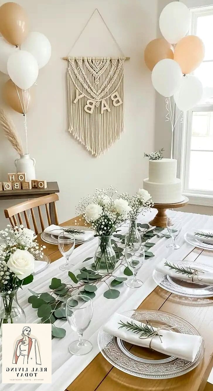 25 Chic Baby Shower Outfits for Guests That Are Totally On-Trend Right Now 18 Layered Neutrals for a Minimalist Look